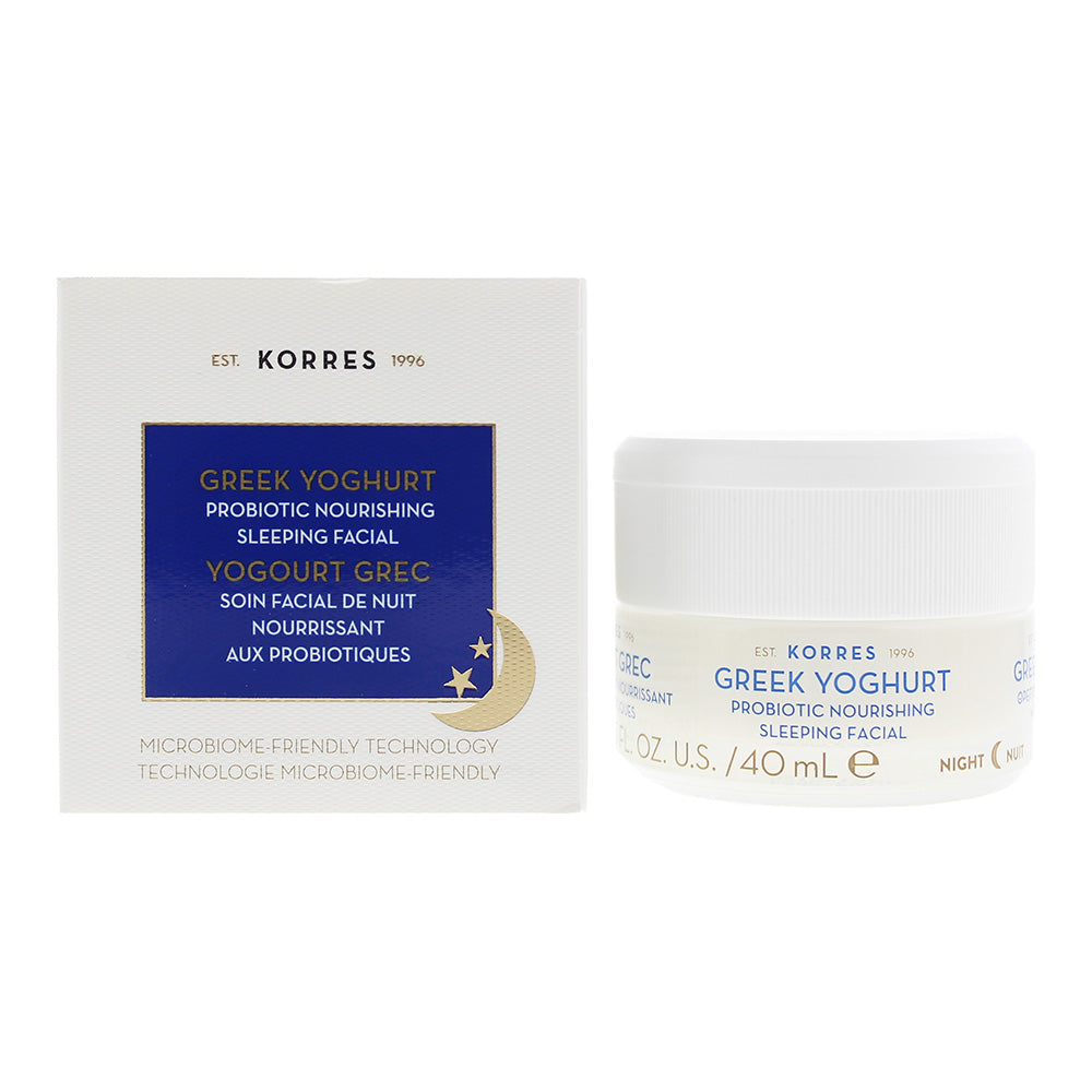 Korres Greek Yoghurt Probiotic Nourishing Sleeping Facial Cream 40ml