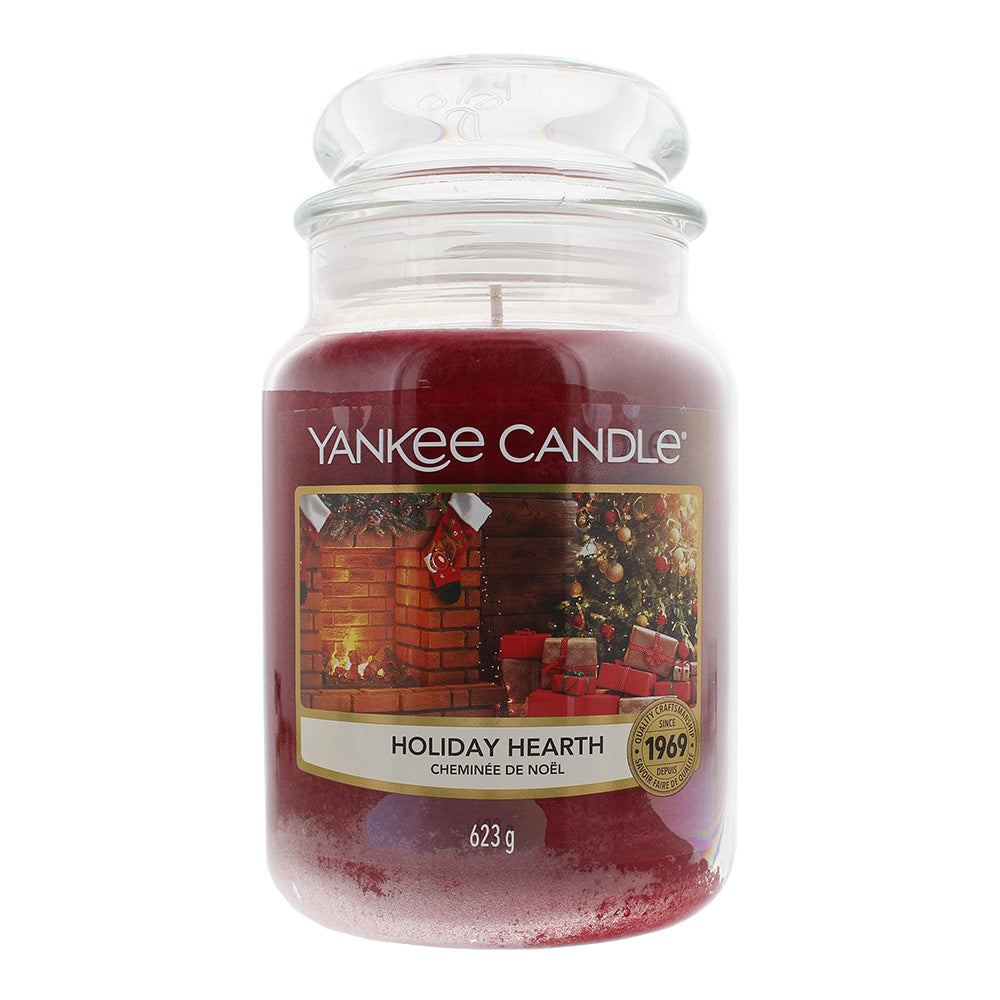 Yankee Holiday Hearth Candle 623g