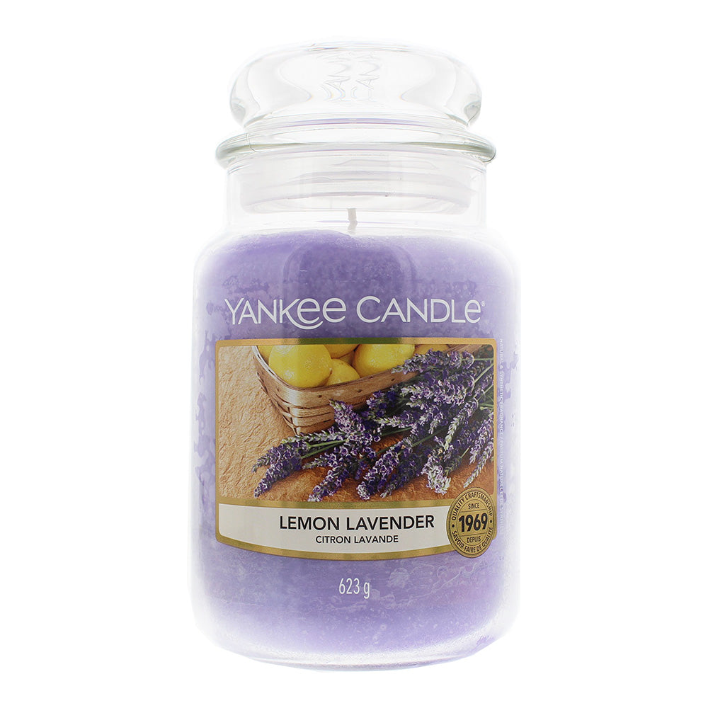 Yankee Lemon Lavender Candle 623g