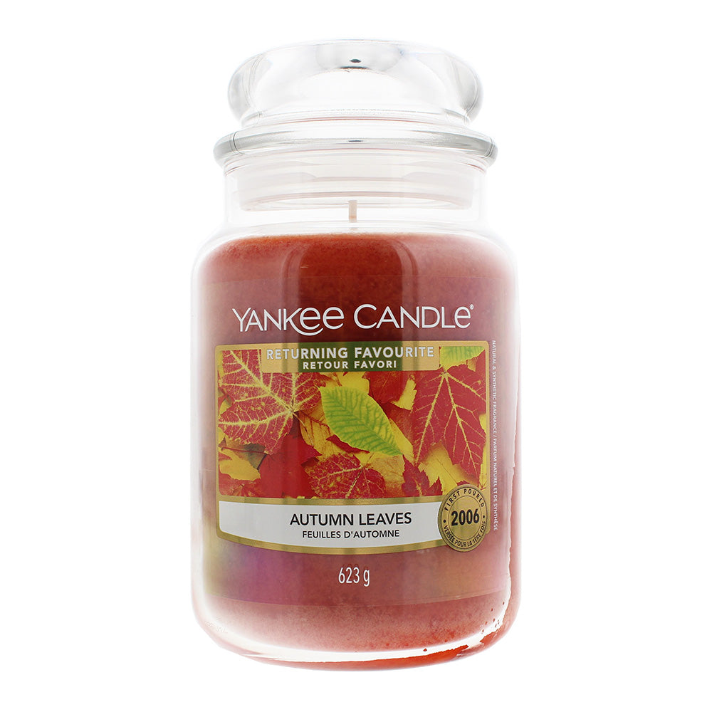 Yankee Autumn Leaves Candle 623g
