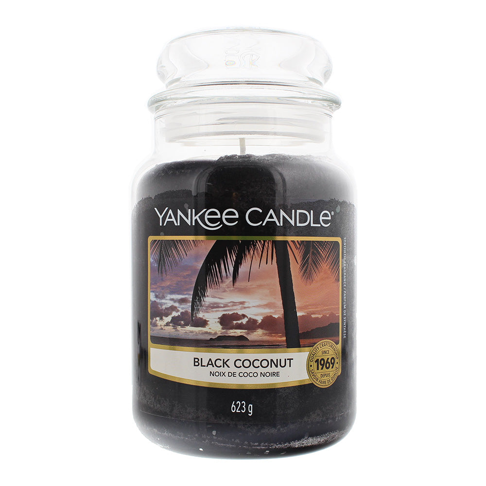 Yankee Black Coconut Candle 623g