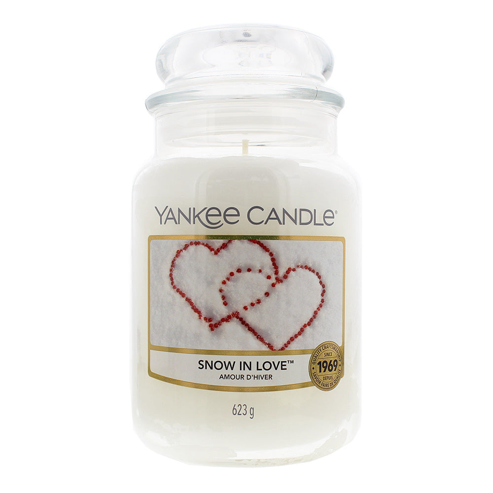 Yankee Snow In Love Candle 623g