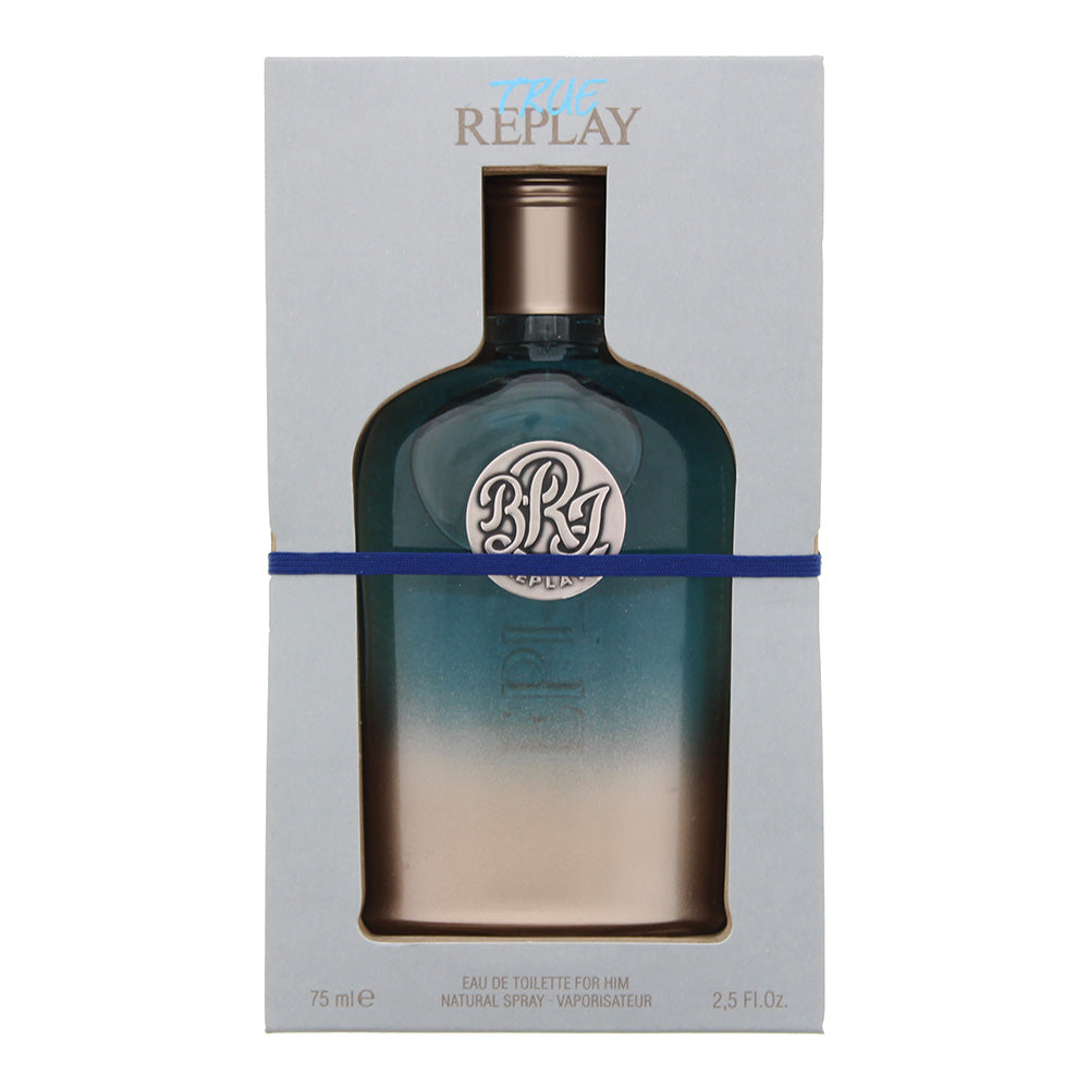 Replay True For Him Eau De Toilette 75ml
