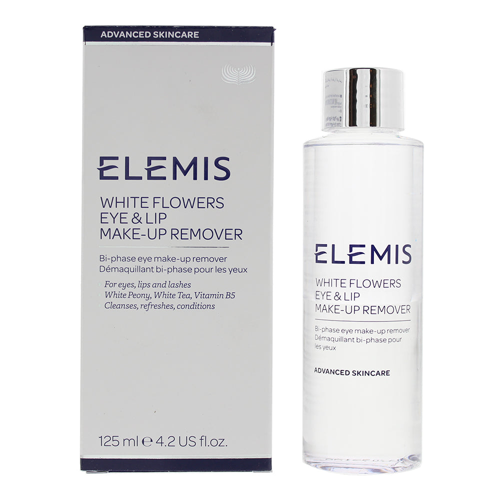 Elemis Advanced Skincare White Flowers Eye & Lip Make-Up Remover 125ml