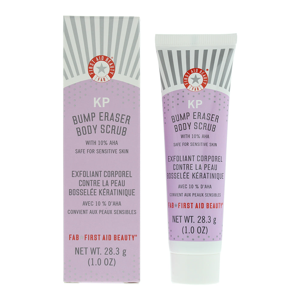 First Aid Beauty Kp Bump Eraser Body Scrub With 10% AHA 28.3g