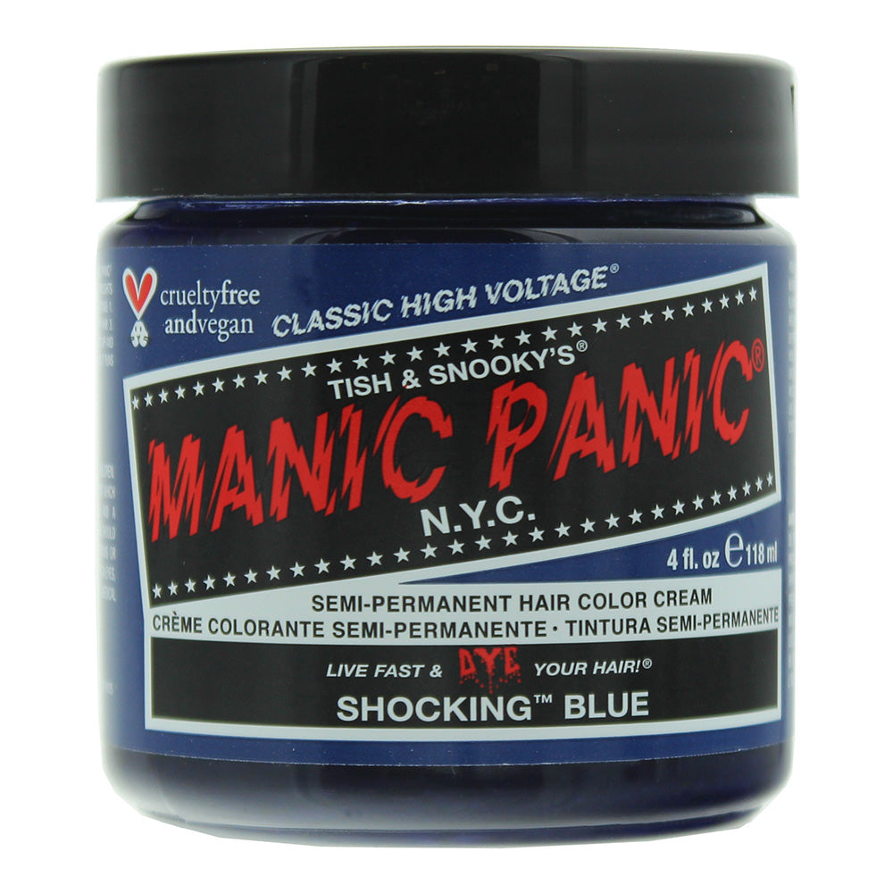 Manic Panic High Voltage Shocking Blue Hair Dye 118ml