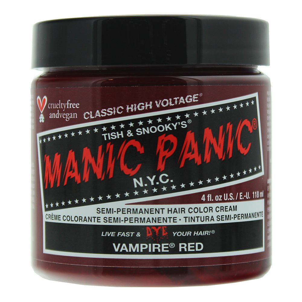 Manic Panic High Voltage Vampire Red Hair Dye 118ml