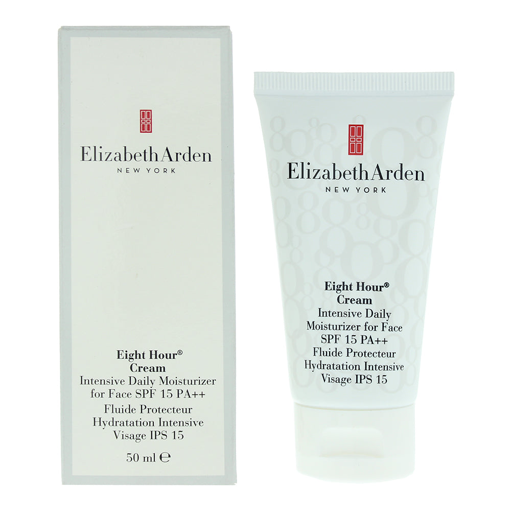 Elizabeth Arden Eight Hour Cream Intensive Daily Moisturiser Spf 15 50ml