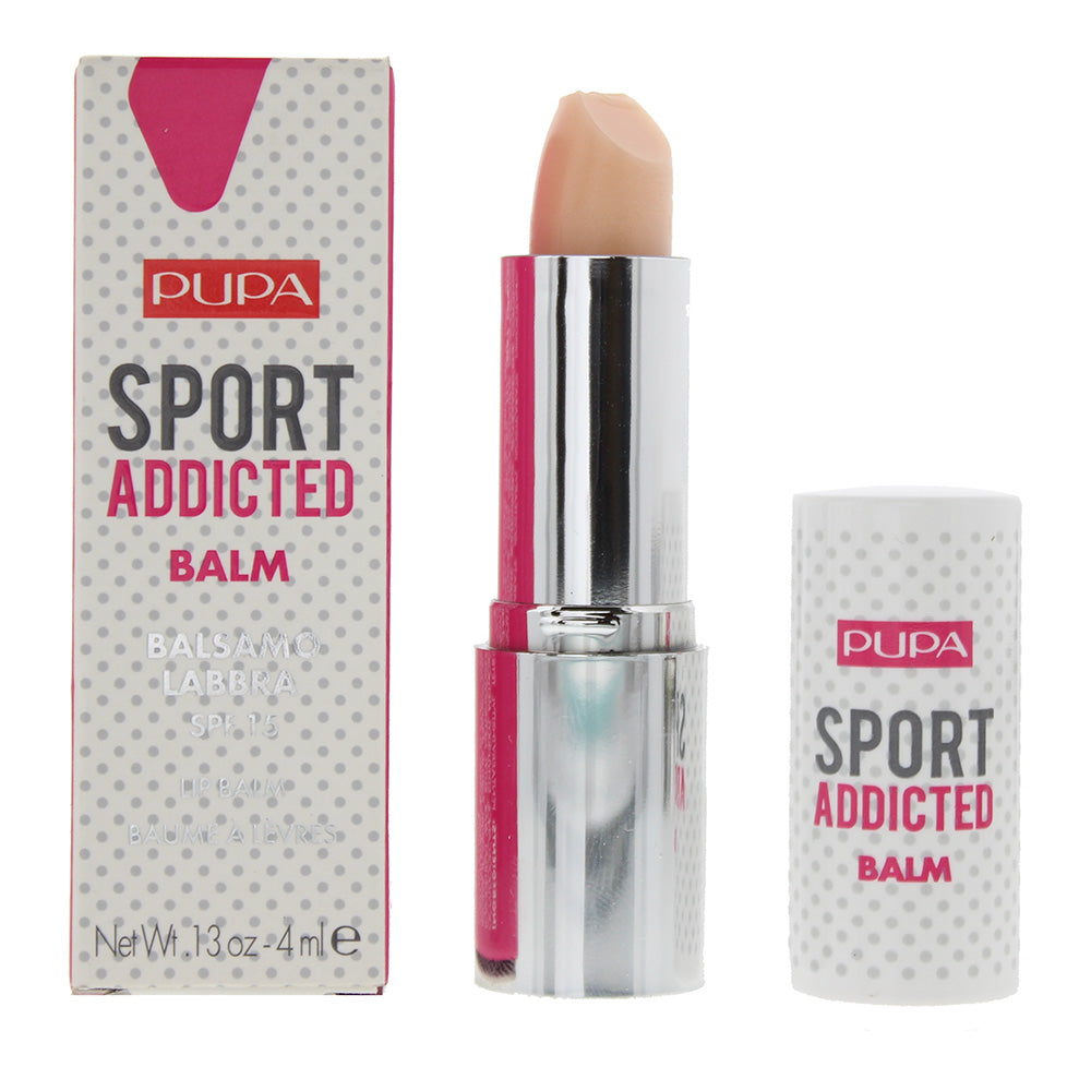 Pupa Sport Addicted 001 Pure Vanilla Lip Balm 4ml
