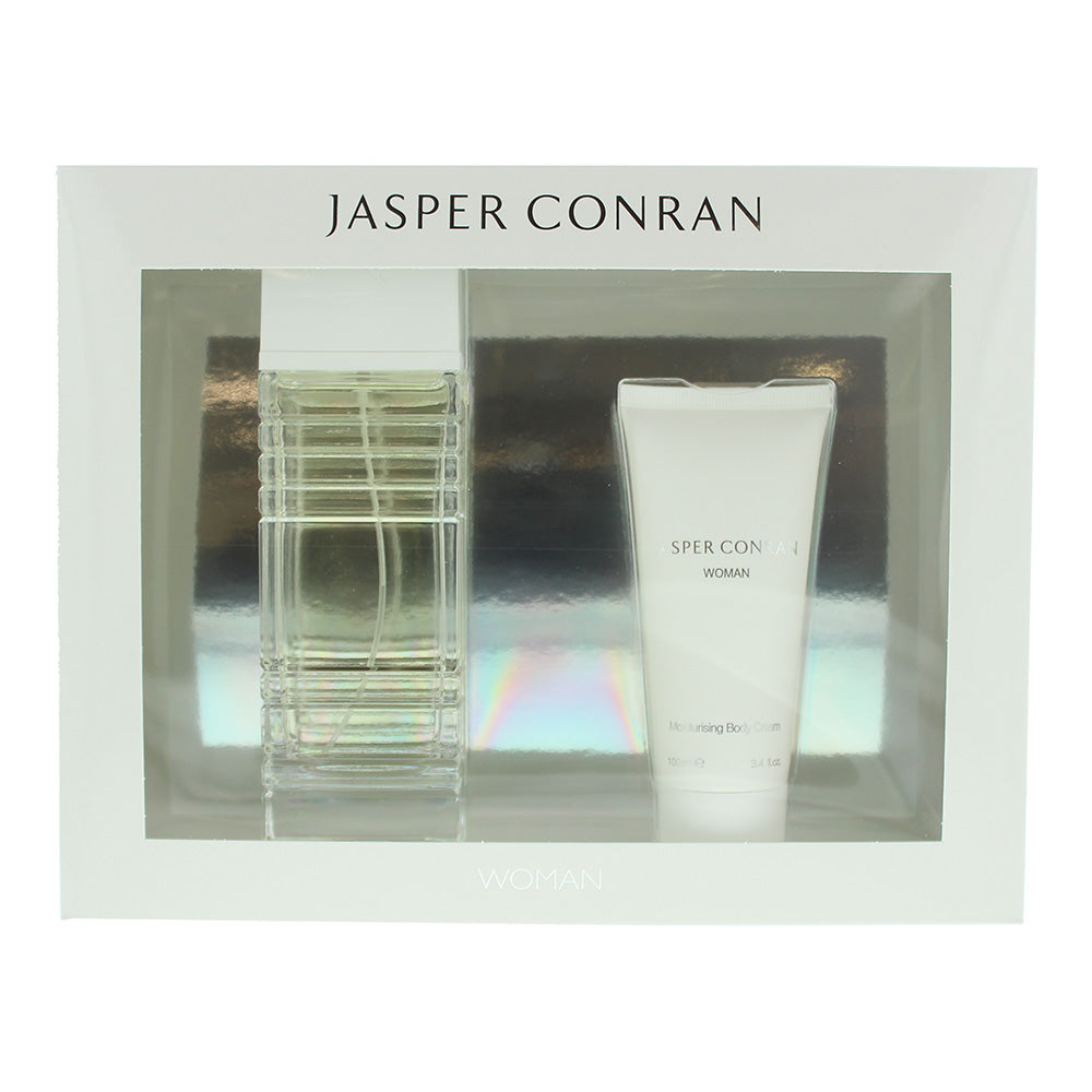 Jasper Conran Woman 2 Piece Gift Set: Eau De Parfum 100ml - Body Cream 100ml