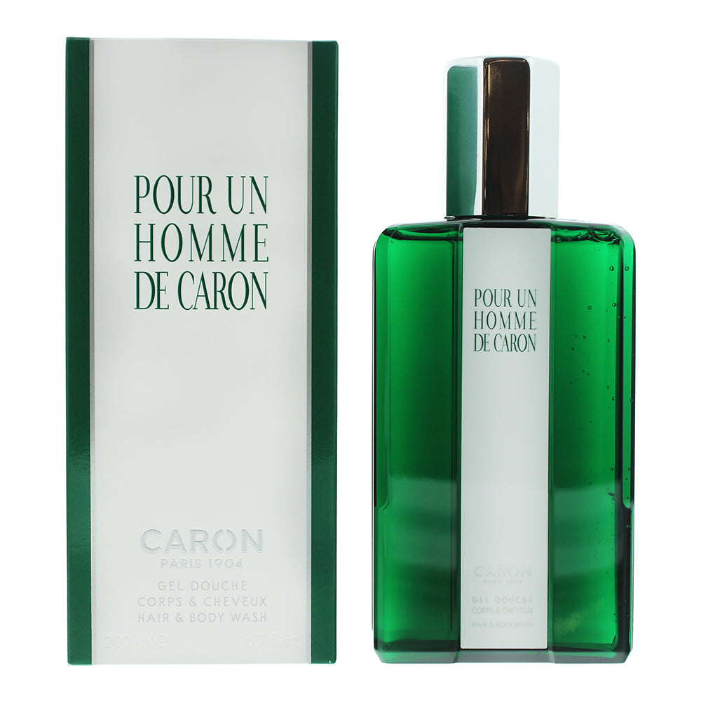 Caron Pour Un Homme Hair & Body Shower Gel 200ml