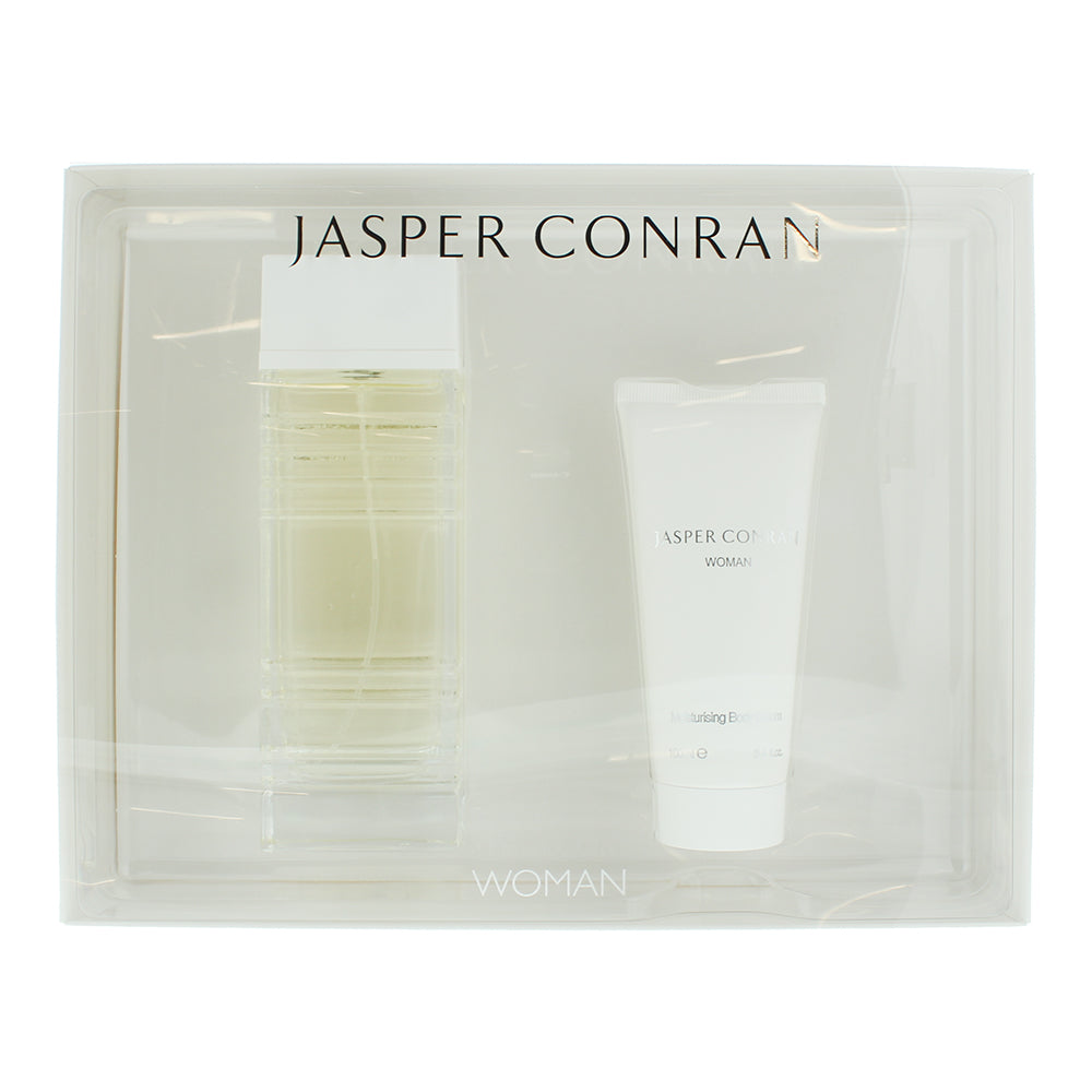Jasper Conran Woman 2 Piece Gift Set: Eau De Parfum 100ml - Body Cream 100ml