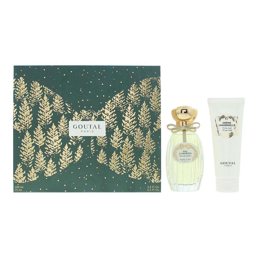 Goutal Eau D'hadrien 2 Piece Gift Set: Eau De Parfum 100ml - Body Cream 75ml