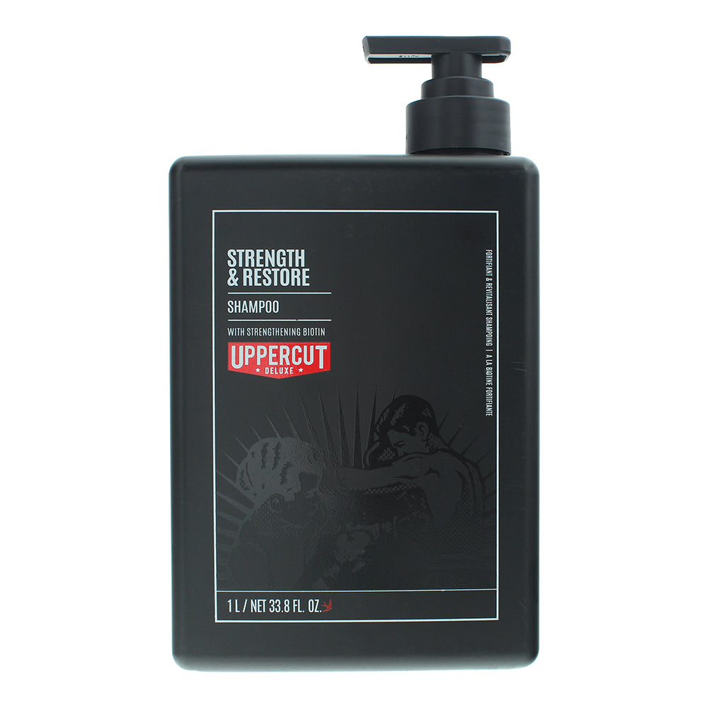 Uppercut Deluxe Strength And Restore Shampoo 1000ml