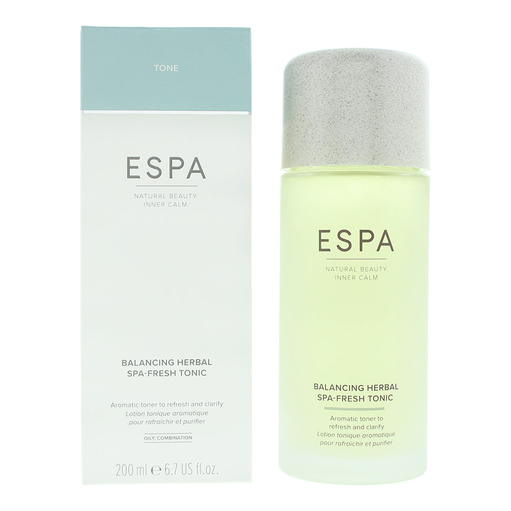 Espa Balancing Herbal Spa-Fresh Tonic 200ml Oily Combination Skin