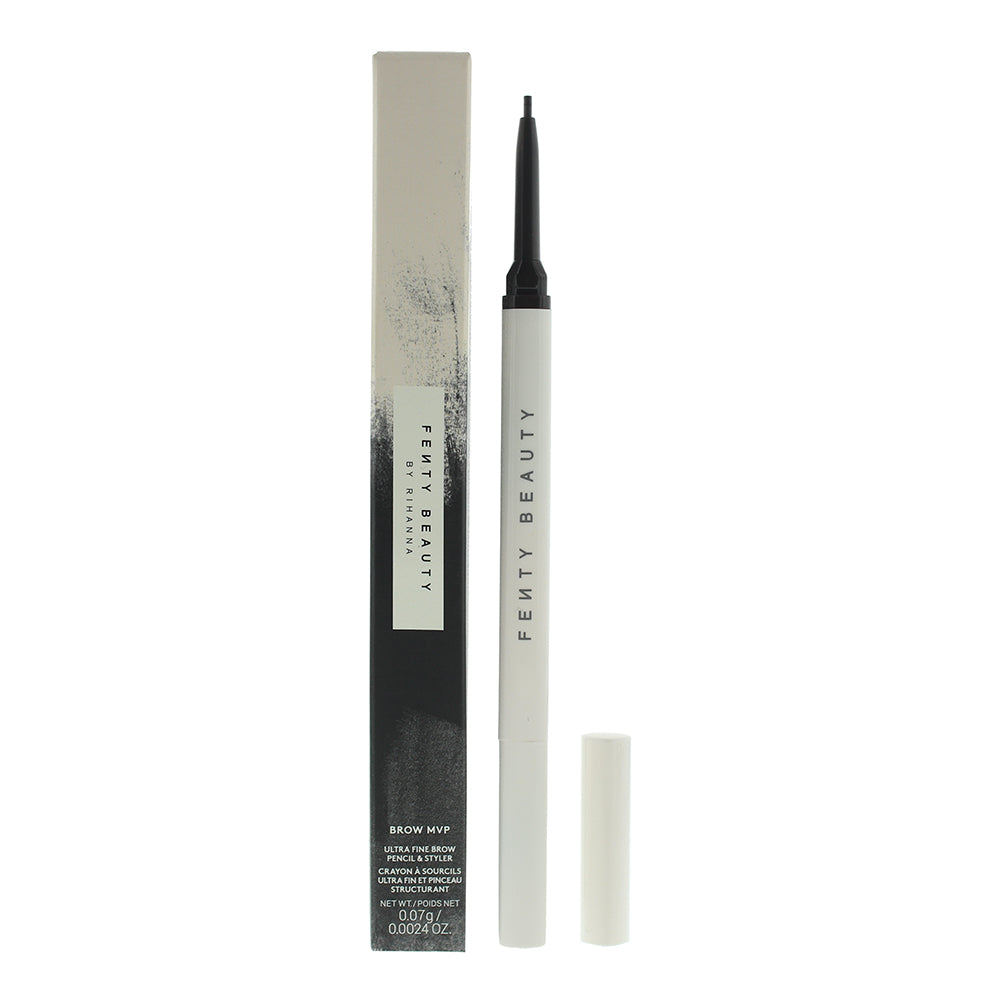 Fenty Beauty Brow Mvp Ultra Fine Soft Black Brow Pencil & Styler 0.07g