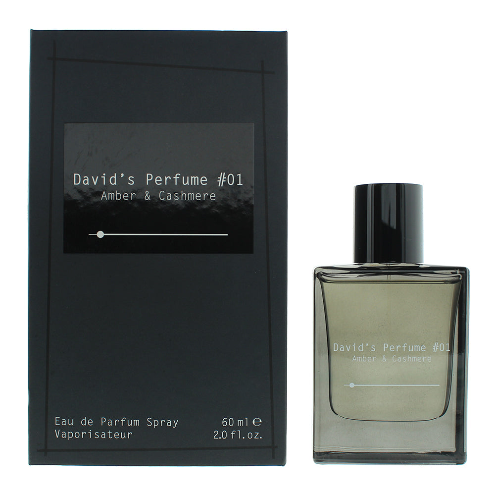David Dobrik David's Perfume #01 Amber & Cashmere Eau De Parfum 60ml