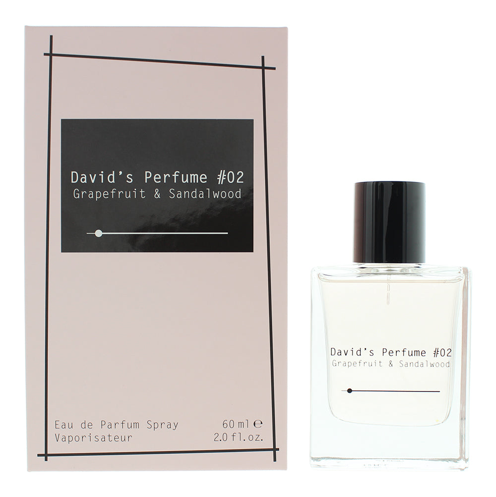 David Dobrik David's Perfume #02 Grapefruit & Sandalwood Eau De Parfum 60ml