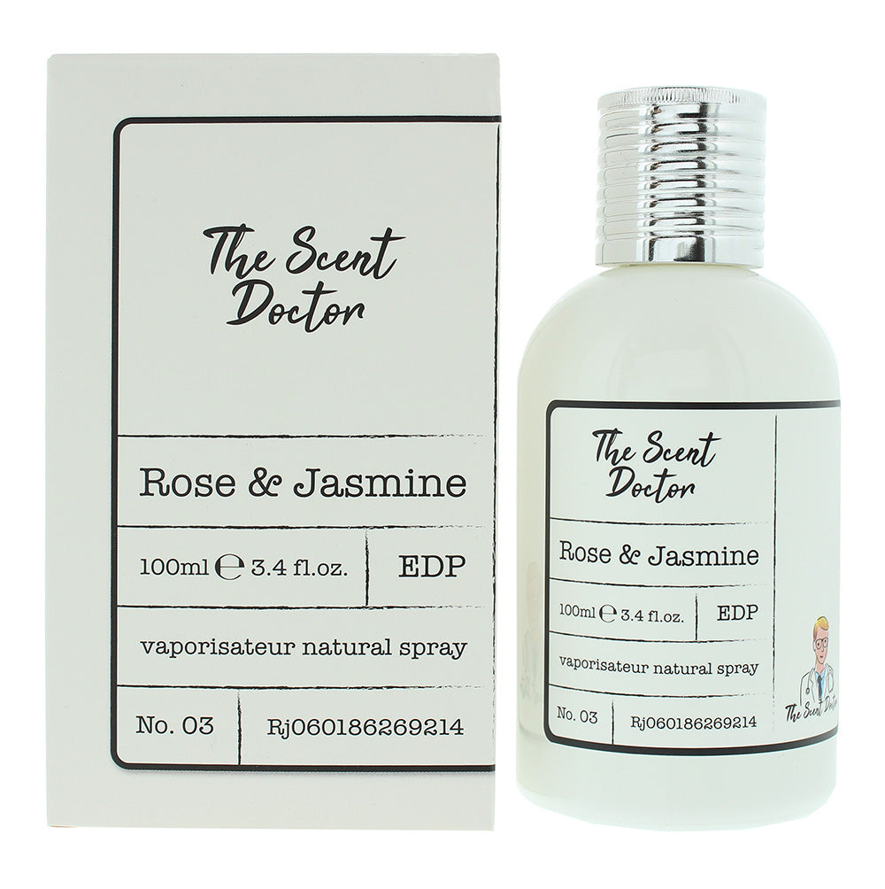 The Scent Doctor Rose & Jasmine Eau De Parfum 100ml