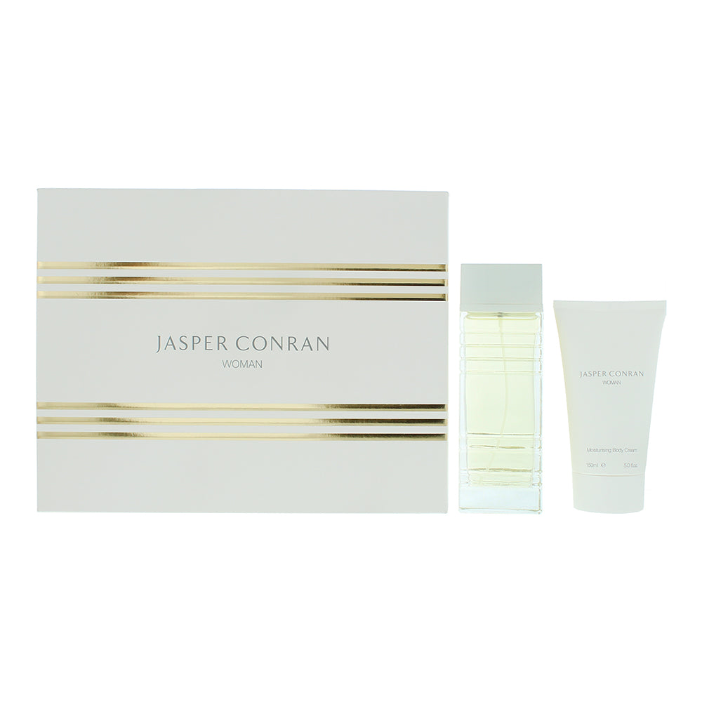 Jesper Conran Woman 2 Piece Gift Set: Eau De Parfum 100ml - Body Cream 150ml