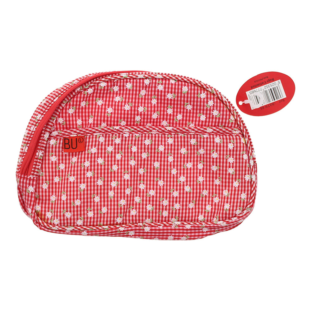 Bags Unlimited Daisy Red Medium Zip Holdall With Side Pocket Bag