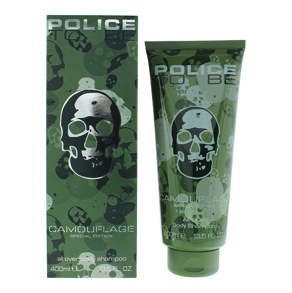 Police Camouflage All Over Body & Shampoo 400ml