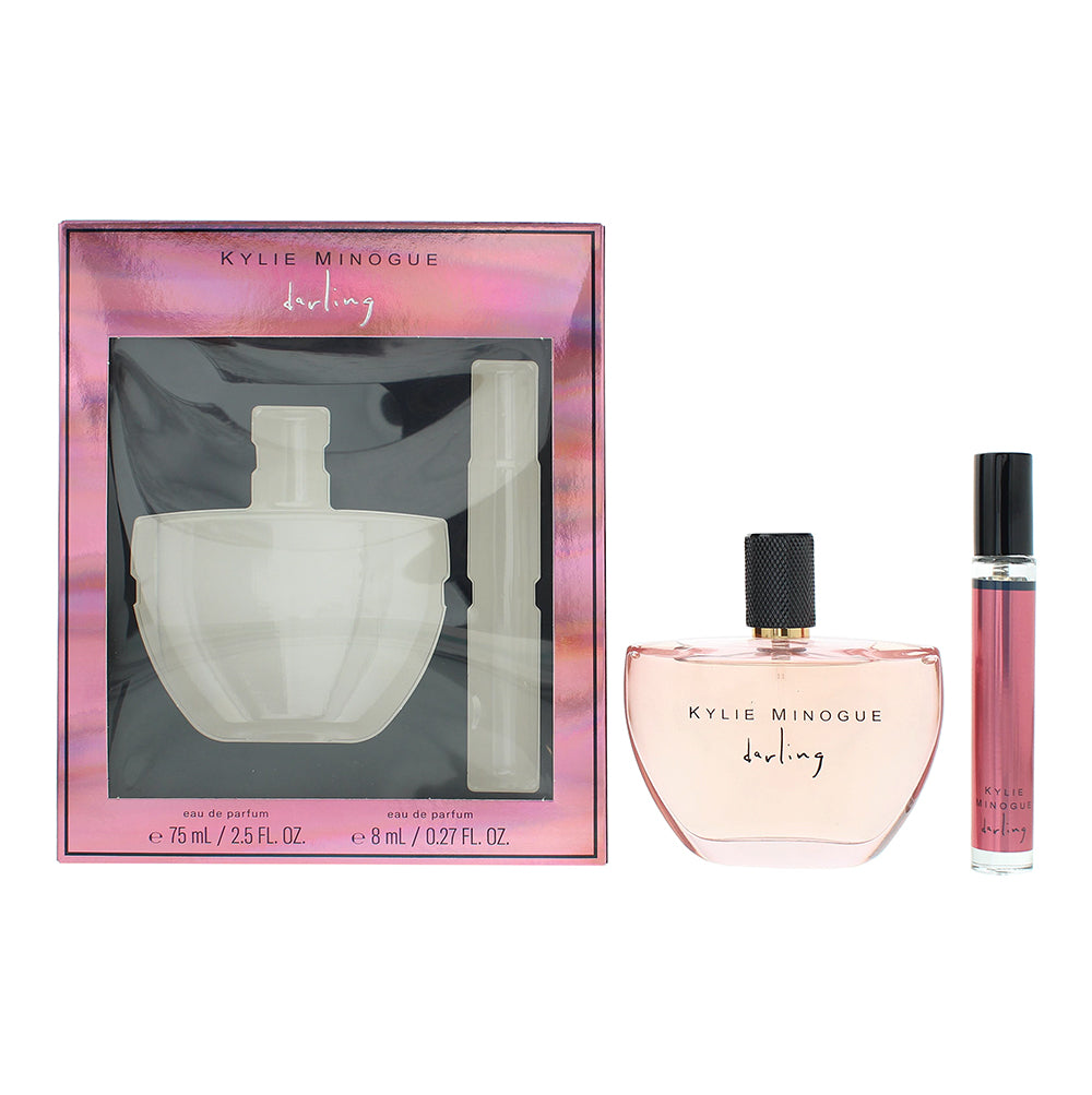 Kylie Minogue Darling 2 Piece Gift Set: Eau De Parfum 75ml - Eau De Parfum 8ml