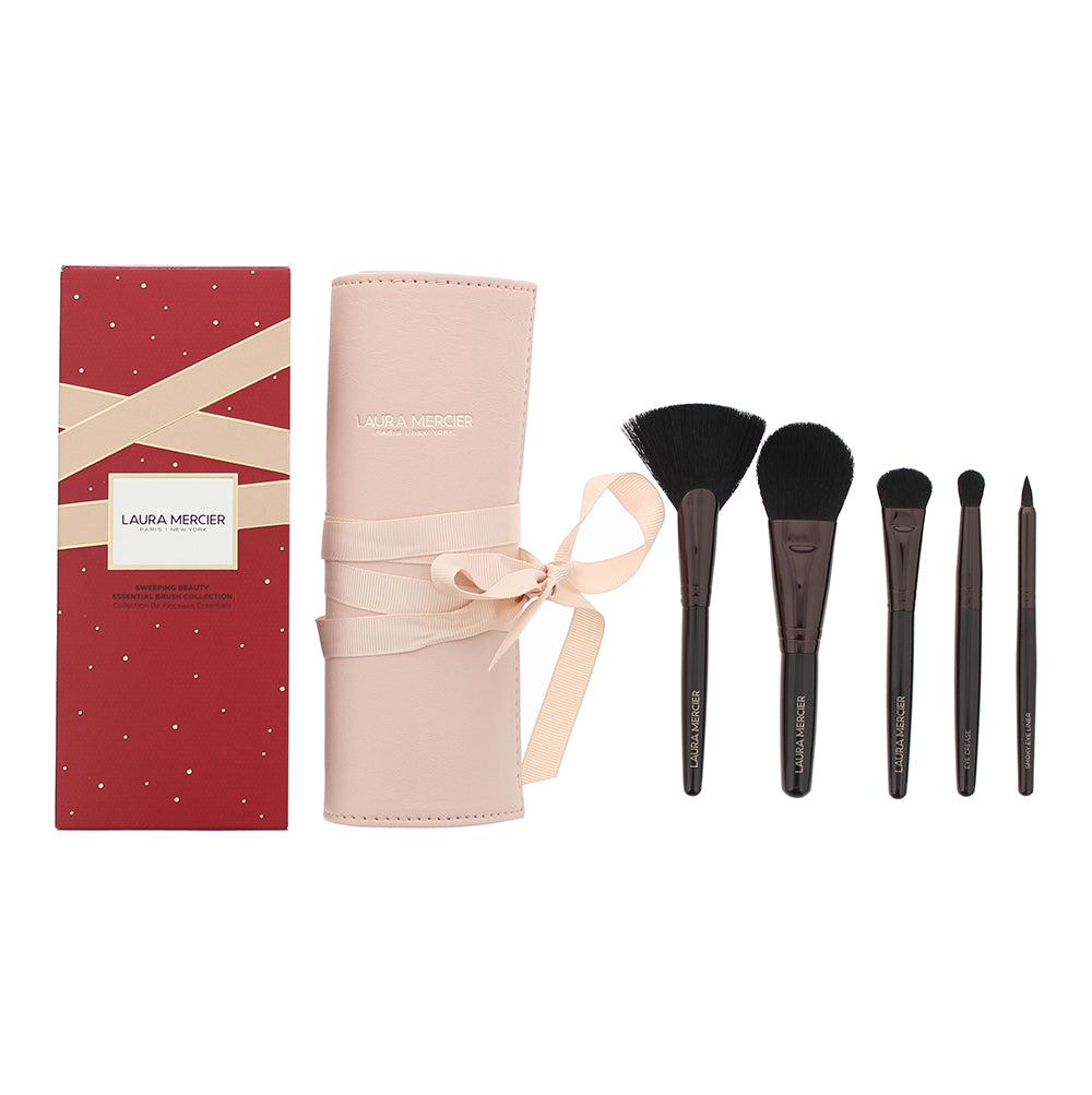 Laura Mercier Sweeping Beauty Essential Brush Collection: 5x Brush + 1x 5pcs