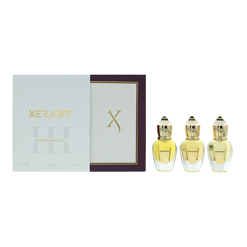 Xerjoff Discovery Set III Gift Set Eau de Parfum 3 x 15ml Naxos - Alexandria II 