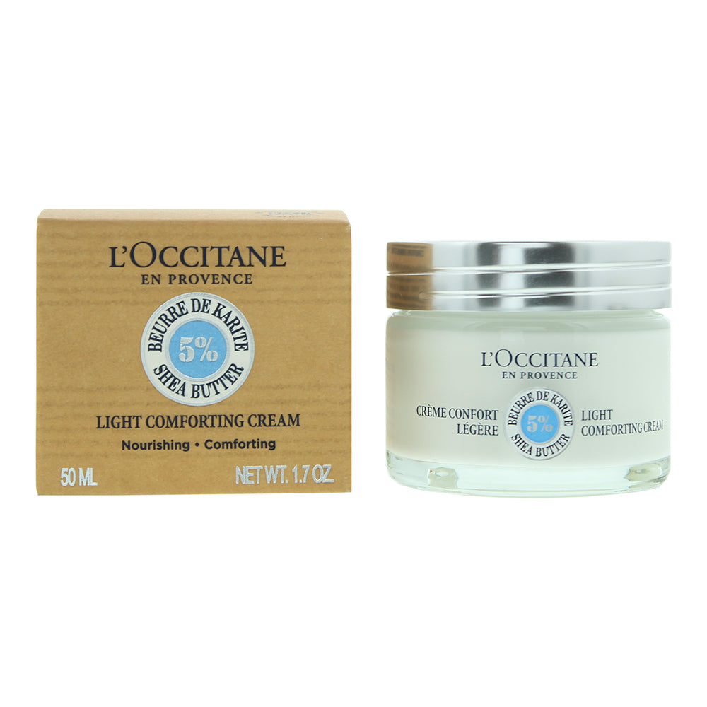 L'occitane Shea Butter Light Comforting Face Cream 50ml