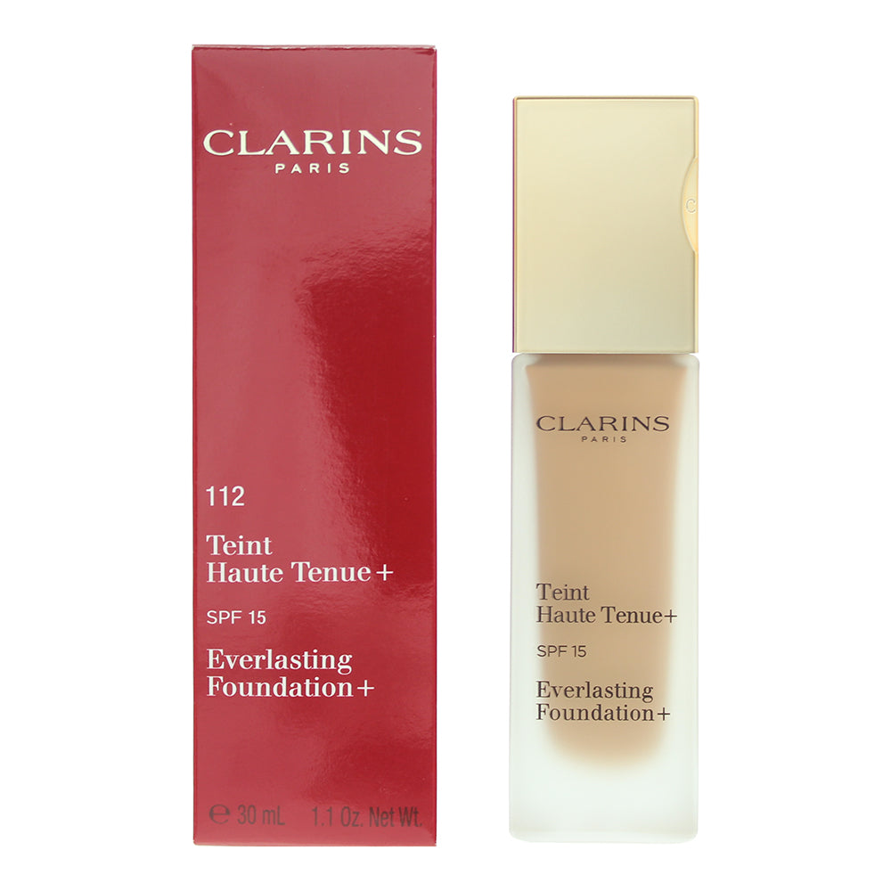 Clarins Everlasting Spf 15 112 Amber Foundation 30ml