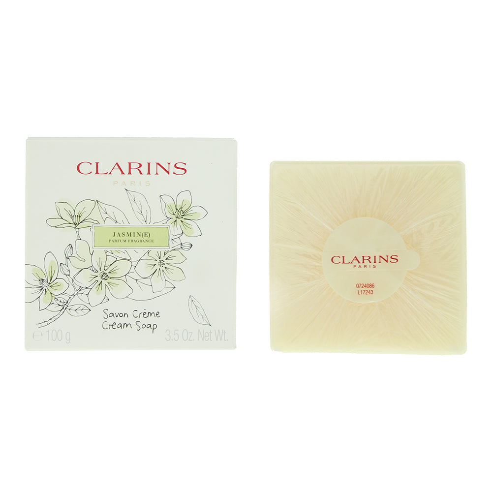 Clarins Jasmine Scented Cream Soap 100g