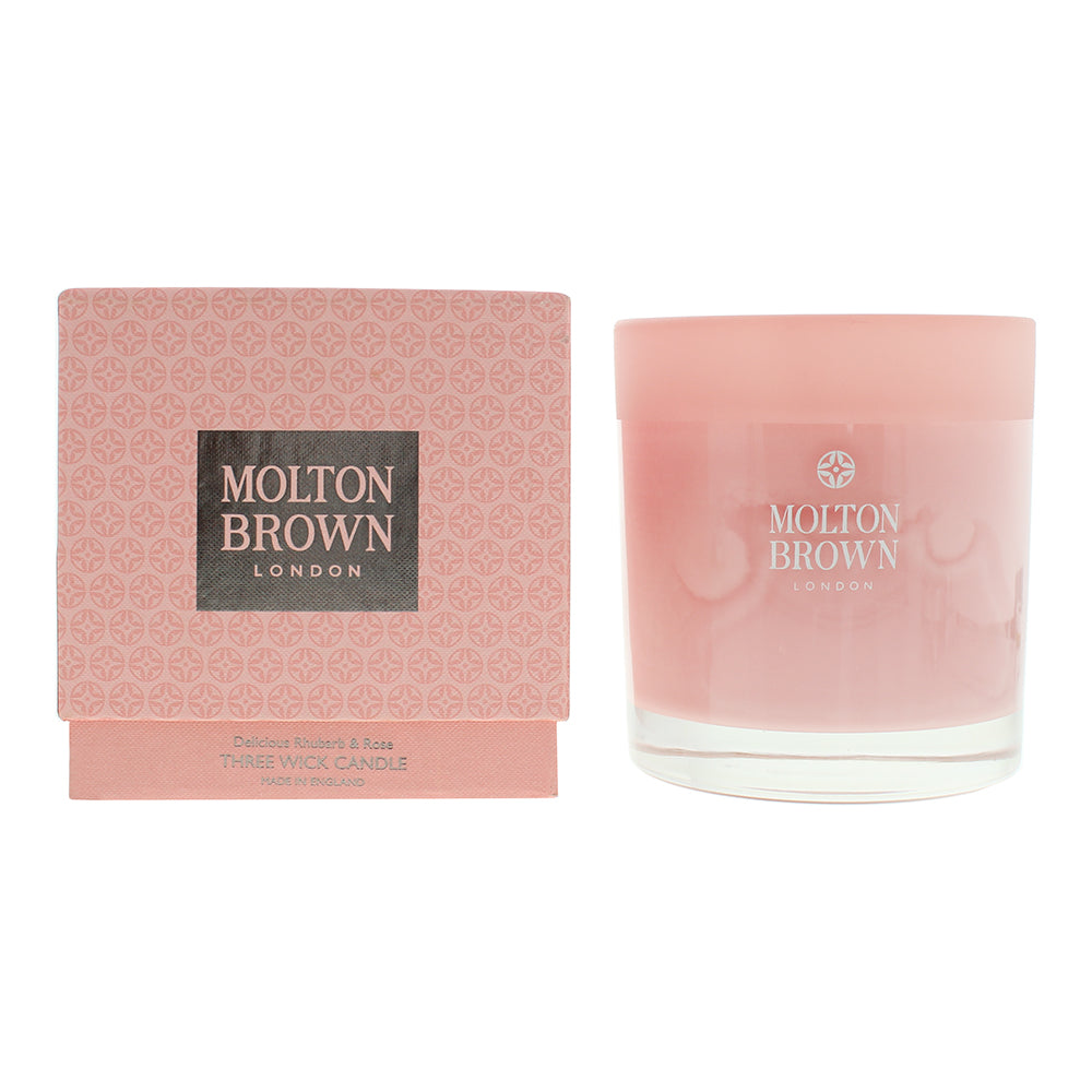 Molton Brown Rhubarb And Rose Candle 480g