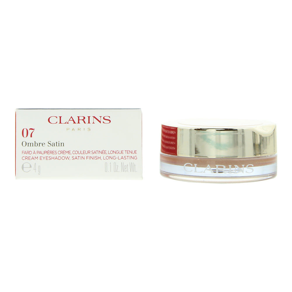 Clarins Ombre Satin 07 Glossy Brown Cream Eye Shadow 4g