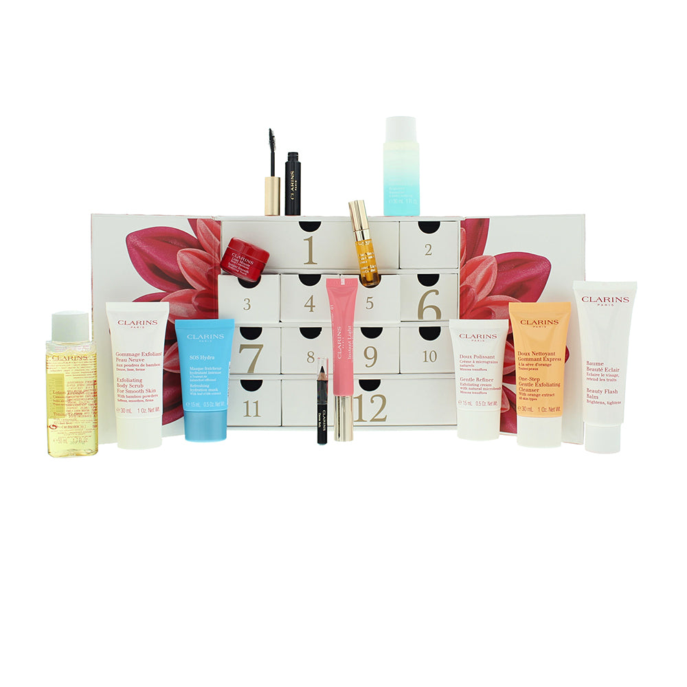 Clarins Make-up And Beauty Skincare Kit 12pcs Advent Calendar 50ml
