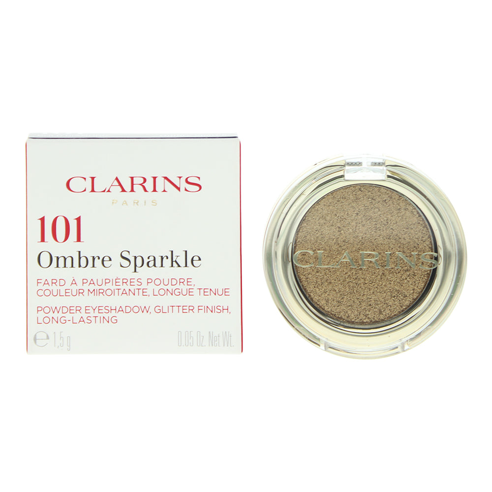 Clarins Ombre Sparkle 101 Gold Diamont Glitter Eyeshadow 1.5g