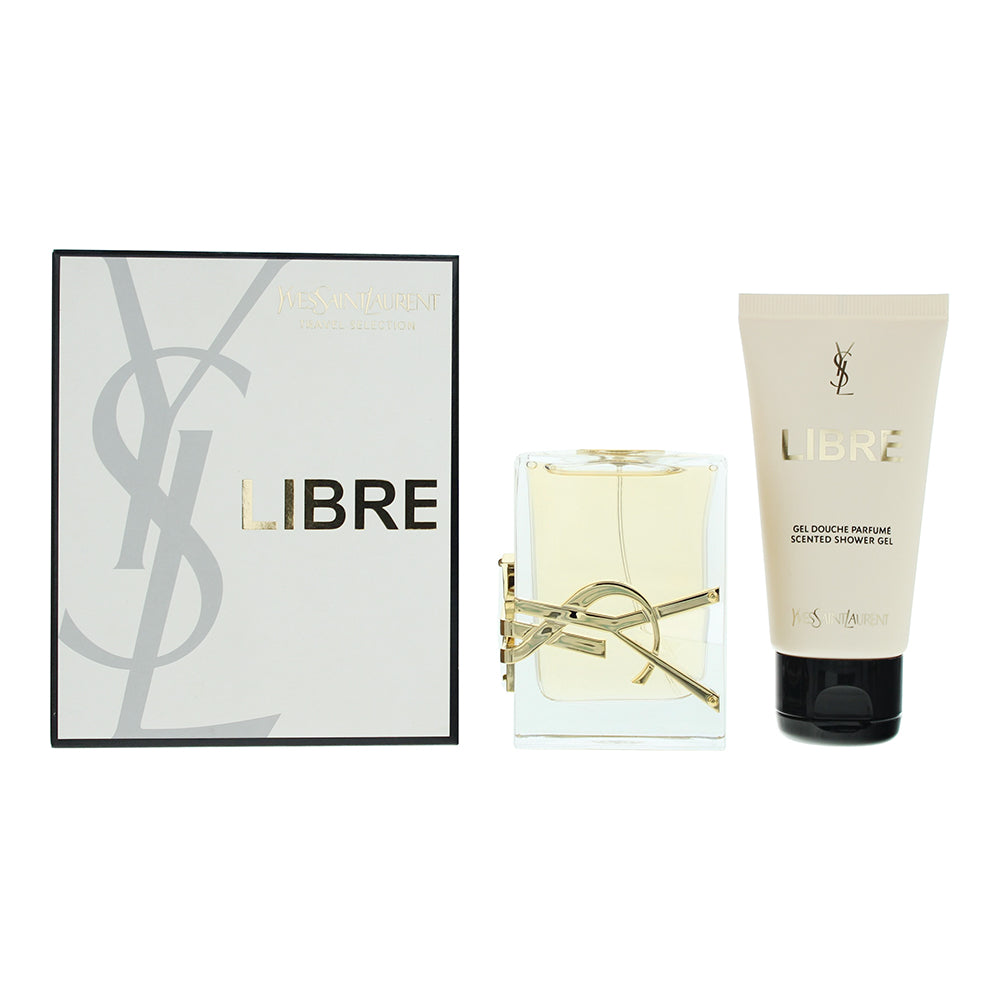 Yves Saint Laurent Libre 2 Piece Gift Set: Eau De Parfum 50ml - Shower Gel 50ml
