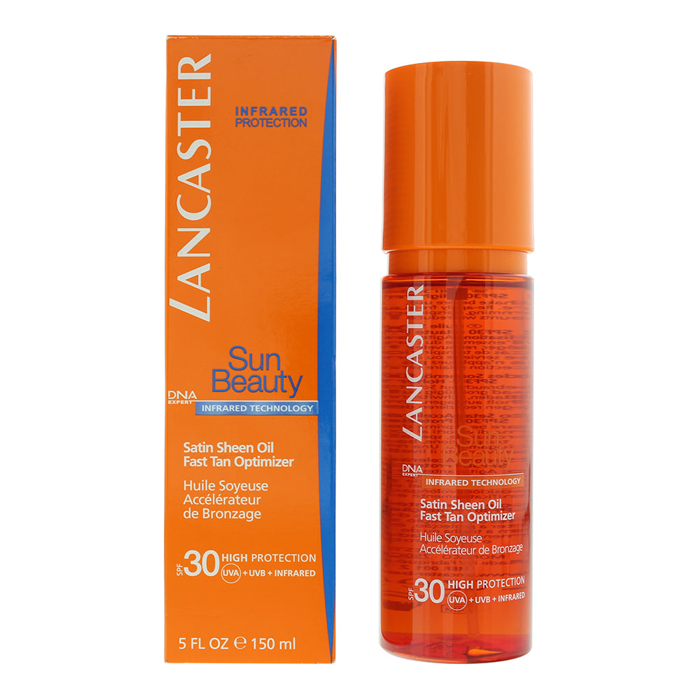 Lancaster Sun Beauty Fast Tan Optimizer Spf 30 Satin Dry Oil 150ml