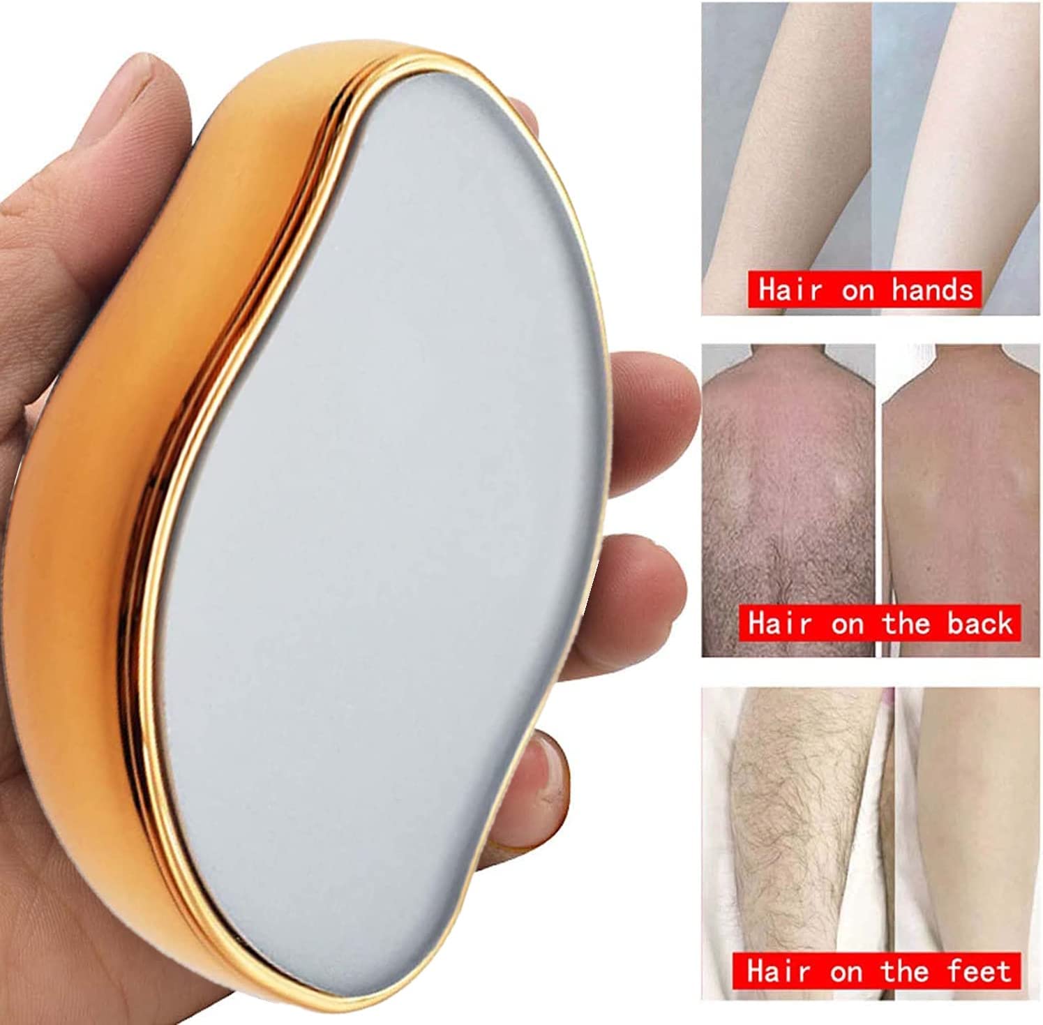 Crystal Hair Eraser Magic Crystal Hair Remover Stone Painless Hair